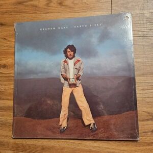 Graham Nash – Earth & Sky 1980 Capitol Records SWAK-12014 Vinyl LP Sealed NOS